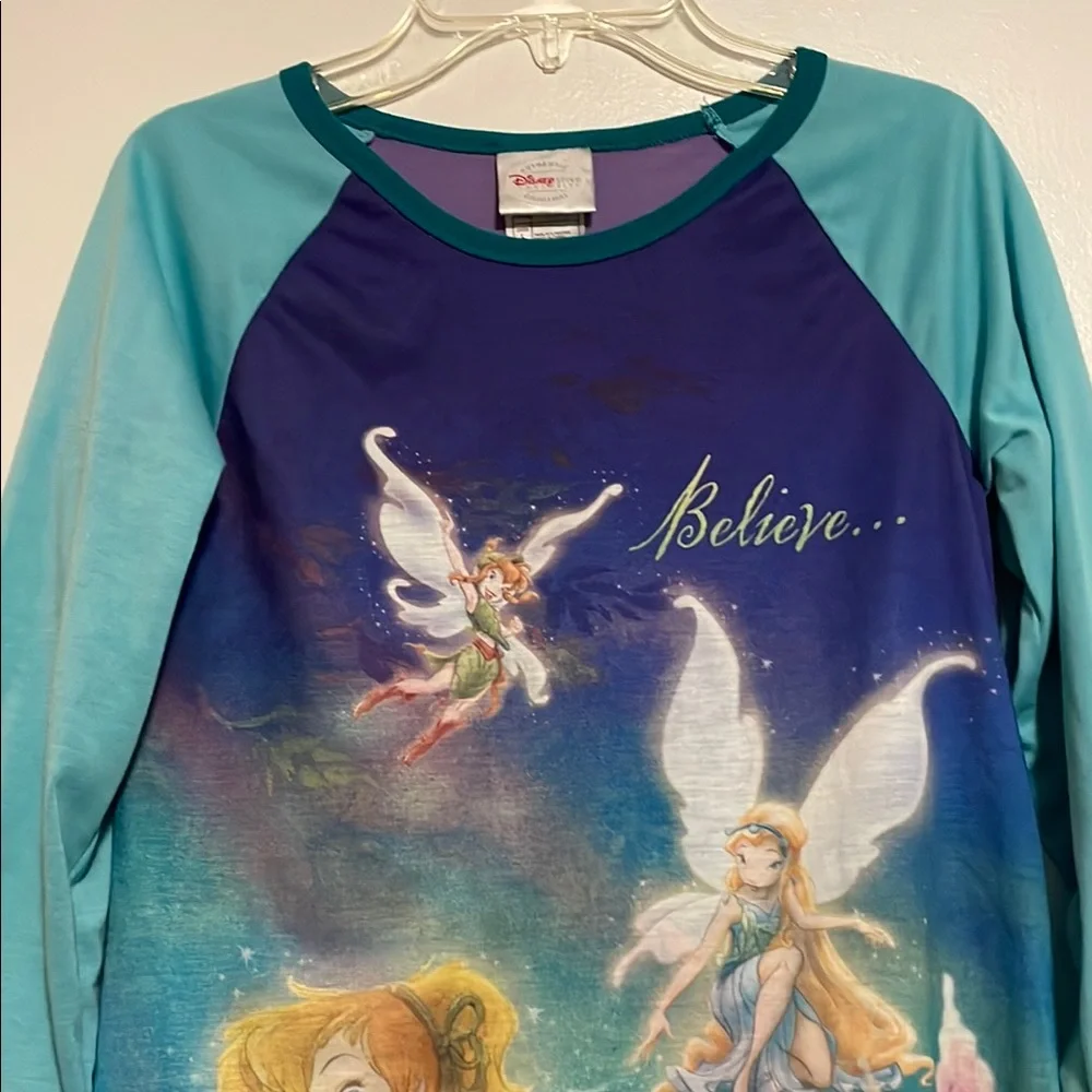 Disney Blue and Teal Fairy Nightgown - Picture 3 of 5